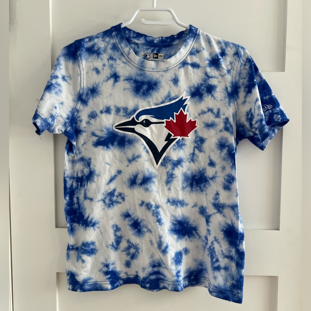 Blue Jays Tie-Dye Blue Kids Shirt size 14-16